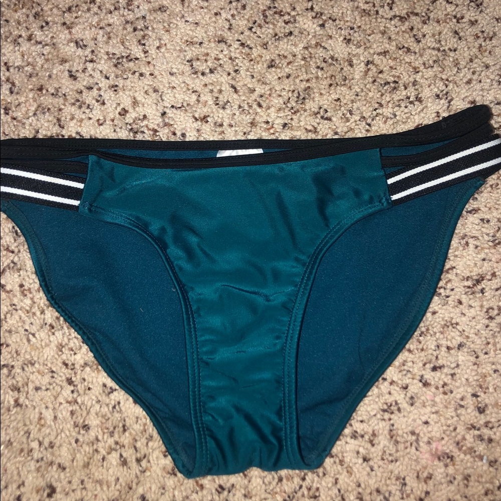 blue bikini bottoms